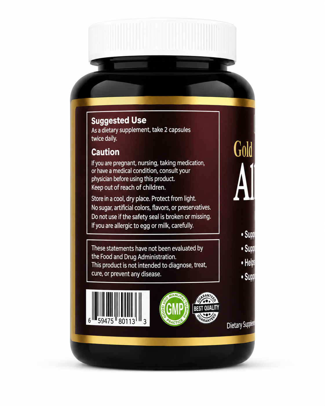 [HL201] Gold Albumin